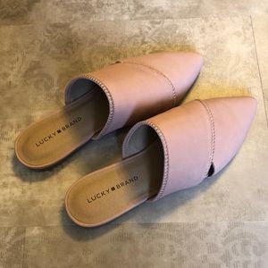 Lucky Brand Pink Mules